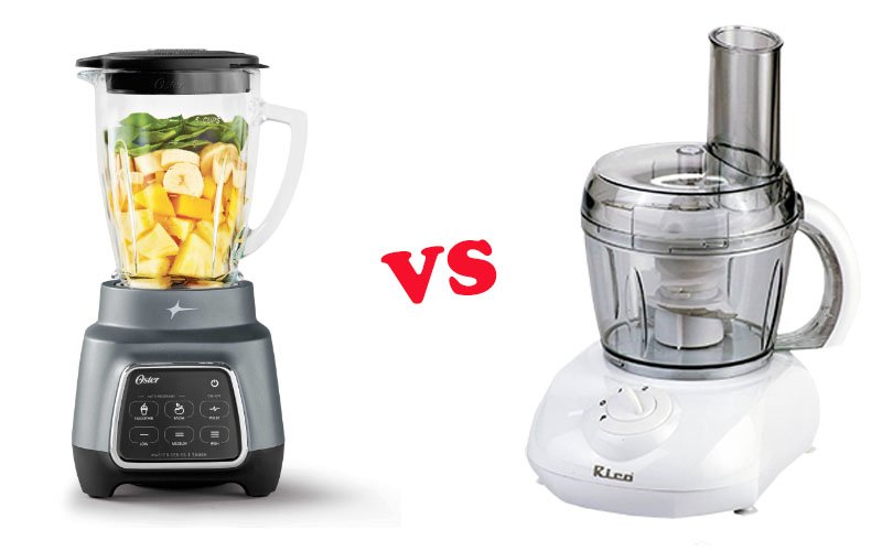 food processor vs blender
